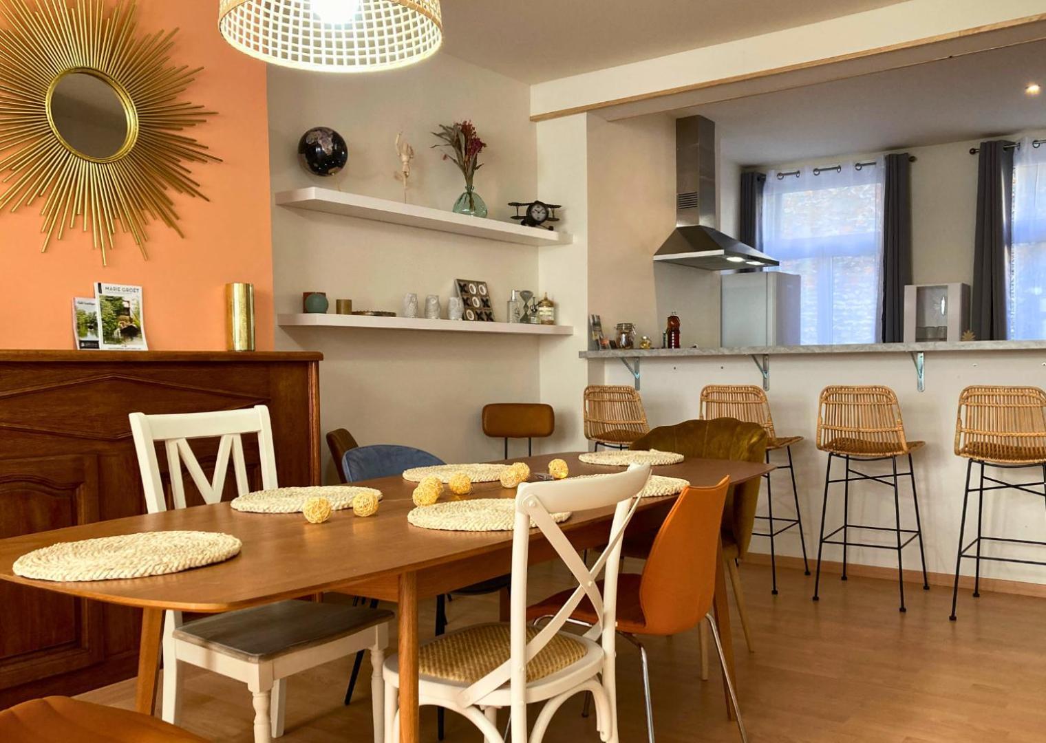 Le Bohemian Chic - 4 Chambres En Hypercentre De Saint-Omer, Ideal Pour Les Groupes Сент-Омер Екстер'єр фото